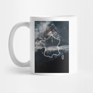 France Country Map | Luminous Landscapes Mug